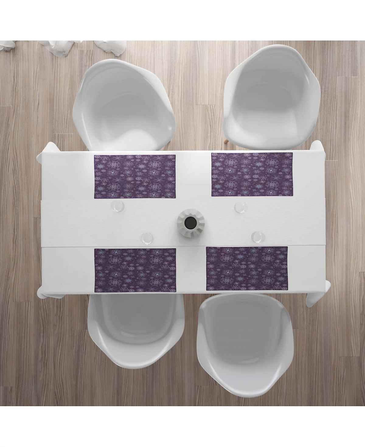 Ambesonne Eggplant Place Mats Set of 4 9690₽