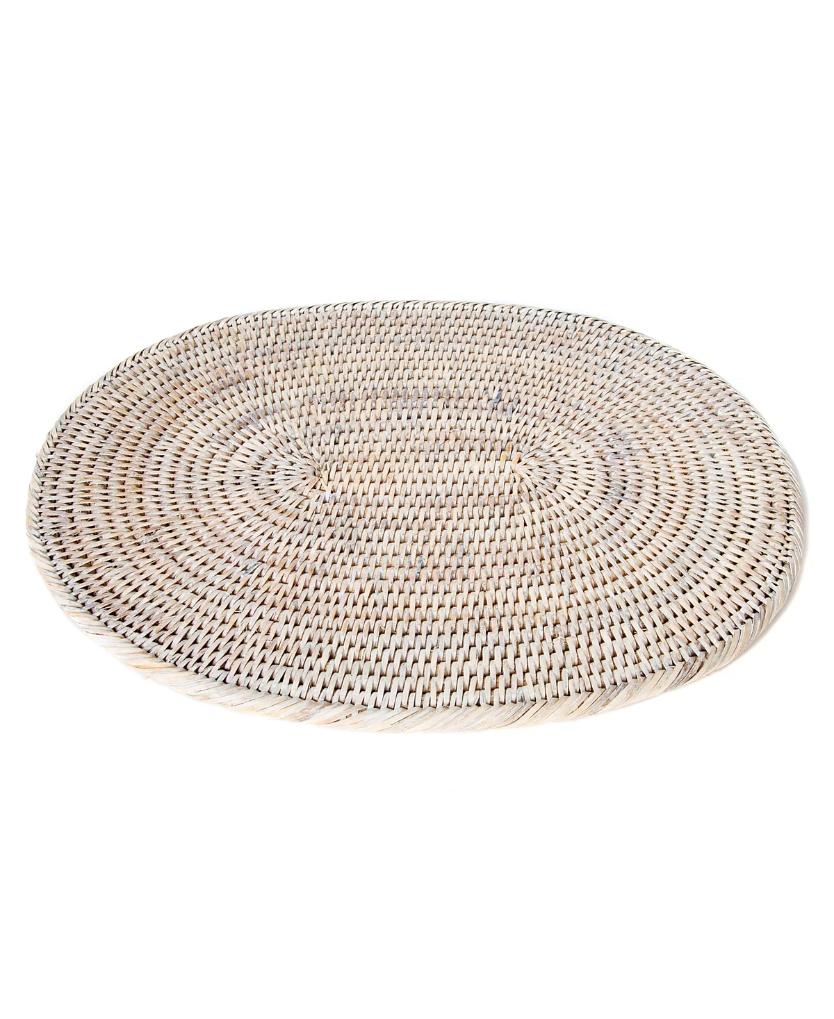 Artifacts Rattan Oval Placemat