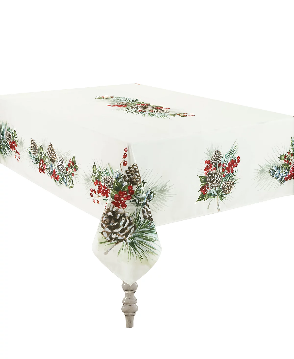 Laural Home Winter Garland Tablecloth -70x 84 24590₽