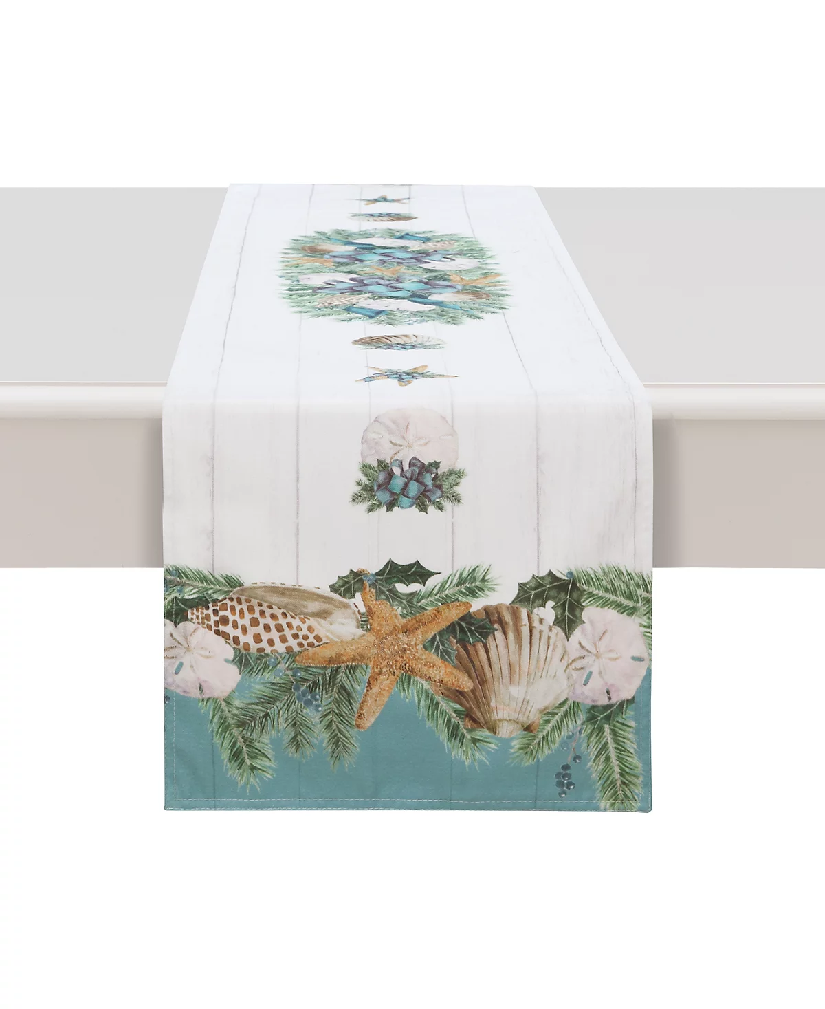 Laural Home Christmas By The Sea Table Runner - 72