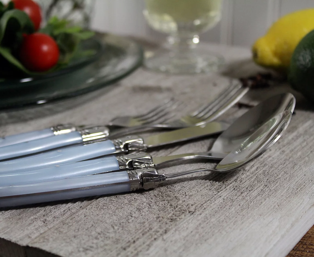 French Home Laguiole 20 Piece Stainless Steel Flatware Set, Service for 4