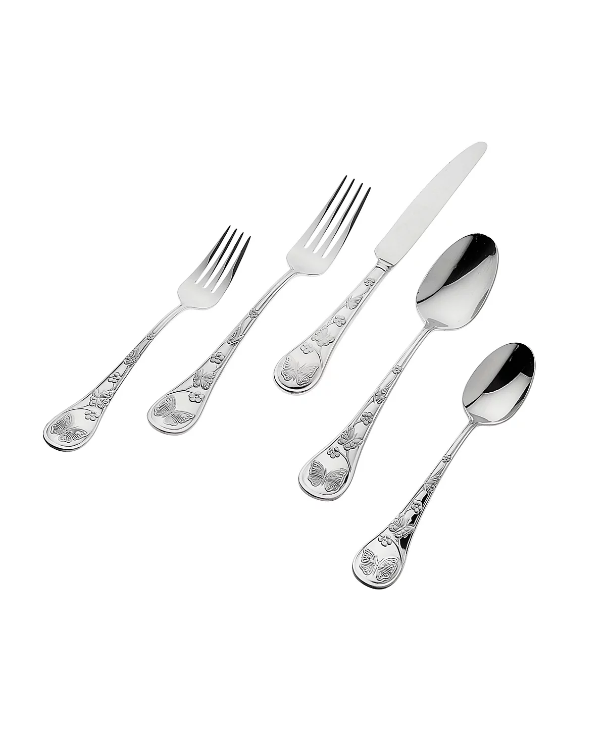 Godinger 1810 Butterfly Sandblast 20-PC Flatware Set Service for 4 23190₽