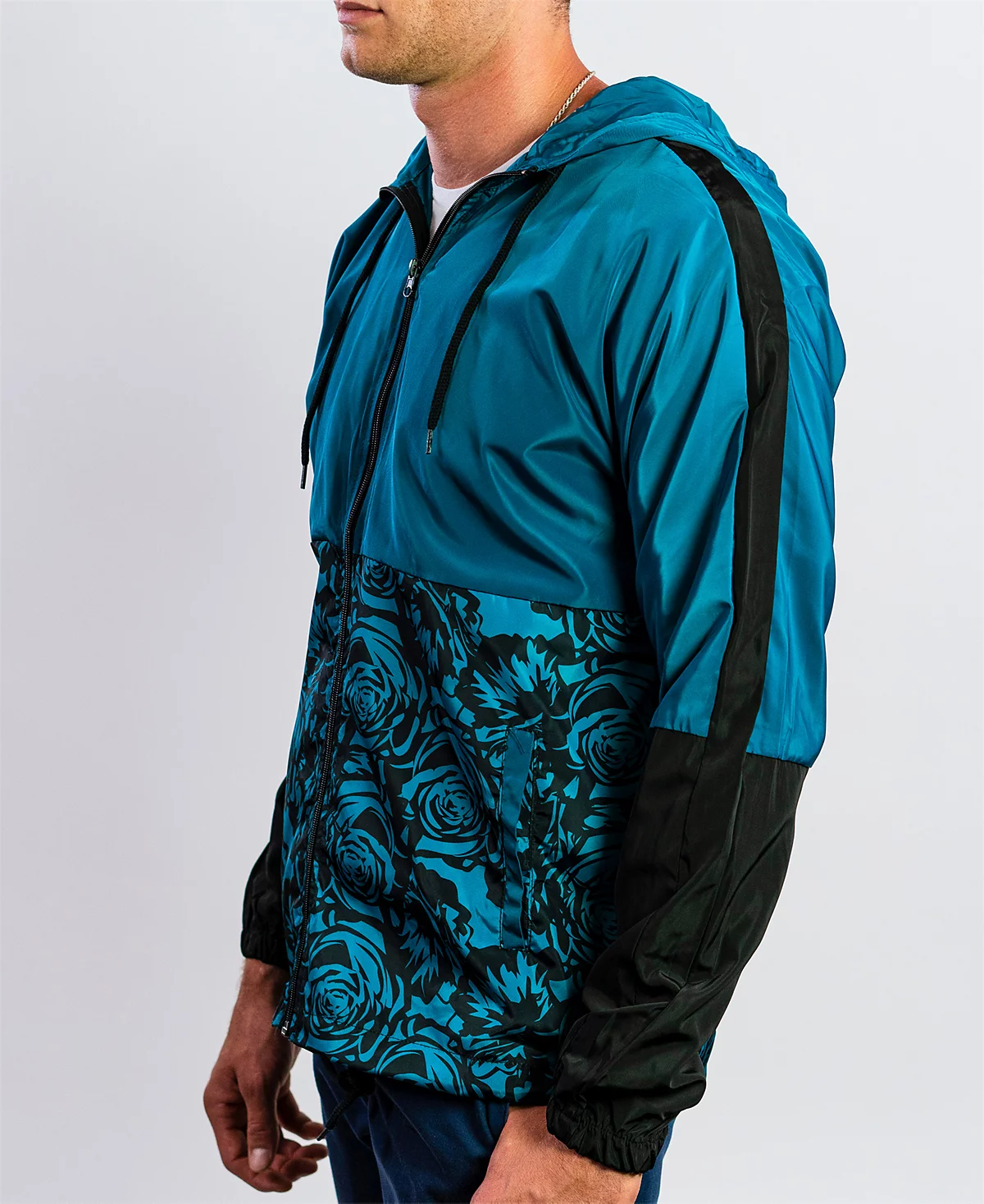Beautiful Giant Mens Hooded Lightweight Windbreaker 5690₽