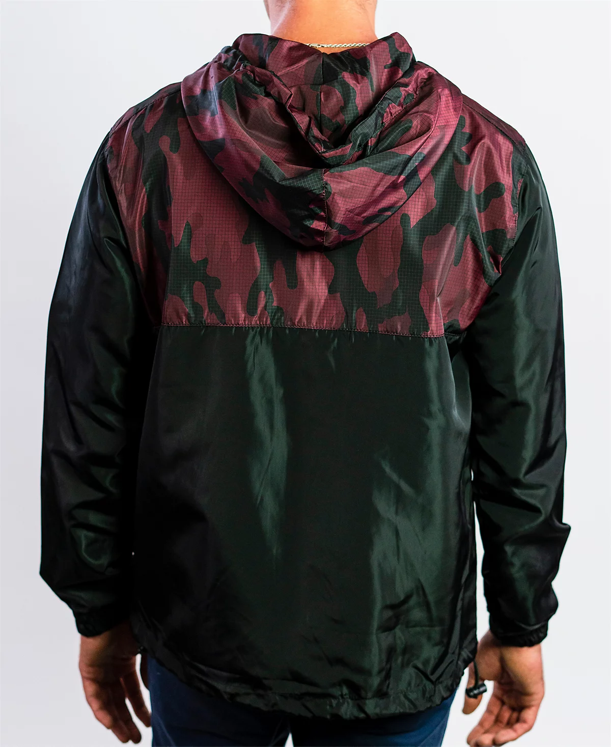 Beautiful Giant Men's Hooded Lightweight Windbreaker