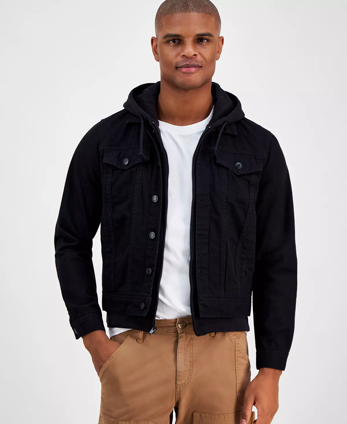 Мужская куртка Dillon Trucker от SUN STONE созданная для Macys 13290₽