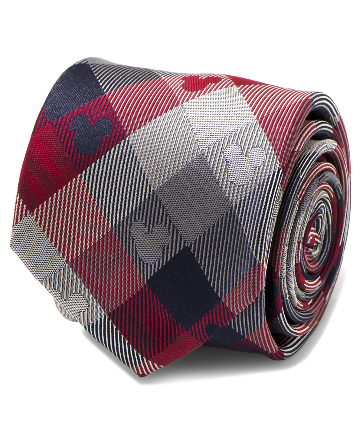 Disney Mickey Mouse Plaid Mens Tie 12190₽