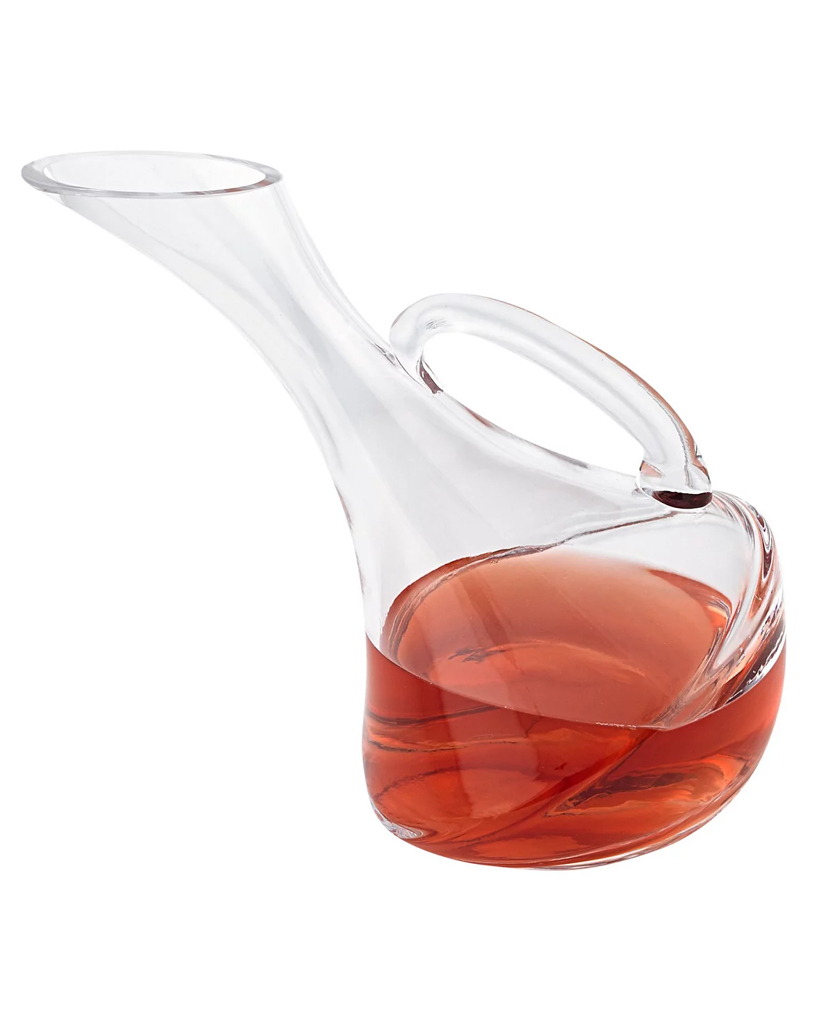 Badash Crystal European Mouth Blown Olivia Leaning Wine Carafe- 32 Ounce 31190₽