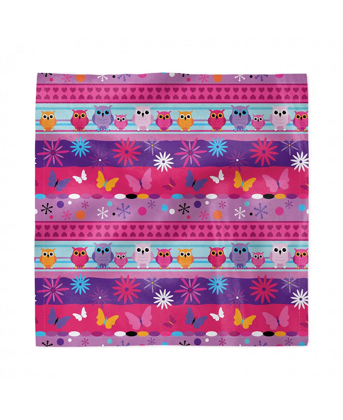 Ambesonne Owl Set of 4 Napkins 12 x 12 6290₽