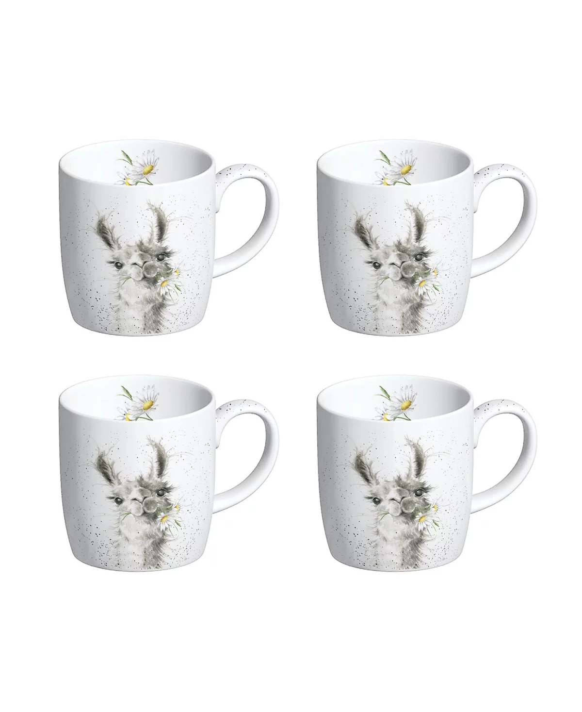 Royal Worcester Wrendale Designs Because I'm Worth it Mug - Set of 4