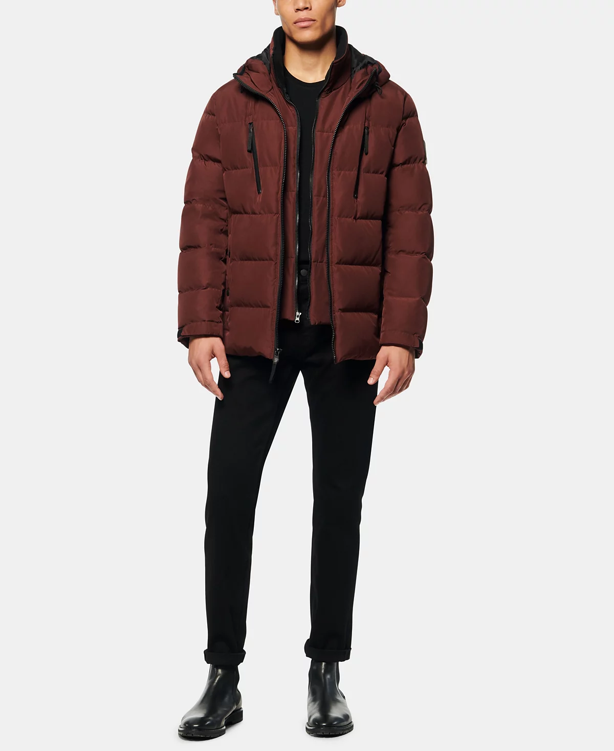 Montrose Mens Down Filled Mid Length Puffer Jacket 26590₽