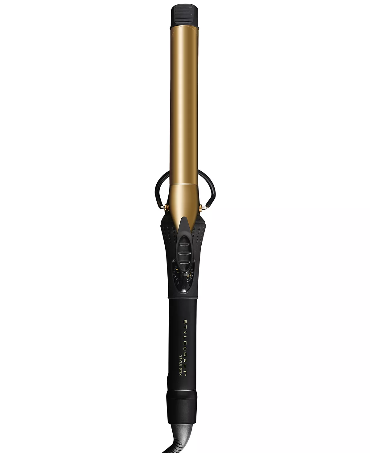 24-Каратная золотая плойка для завивки волос Stix с длинной пружиной длиной 1 дюйм 12390₽