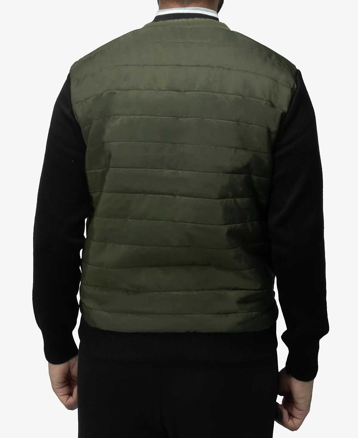X-Ray Mens Lightly Padded Hybrid Sweater Jacket 9090₽