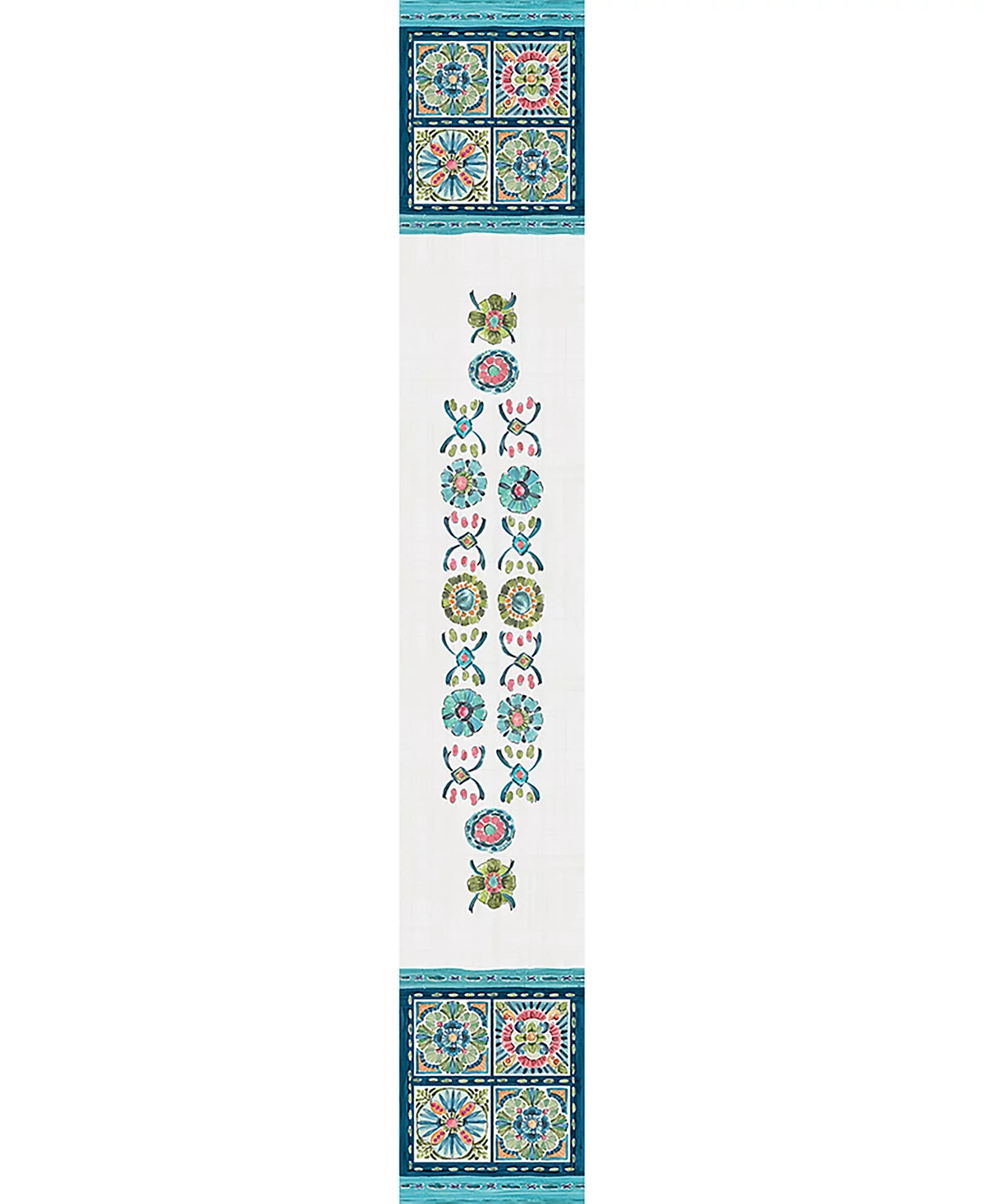 Laural Home Boho Plaza 13x90 Table Runner