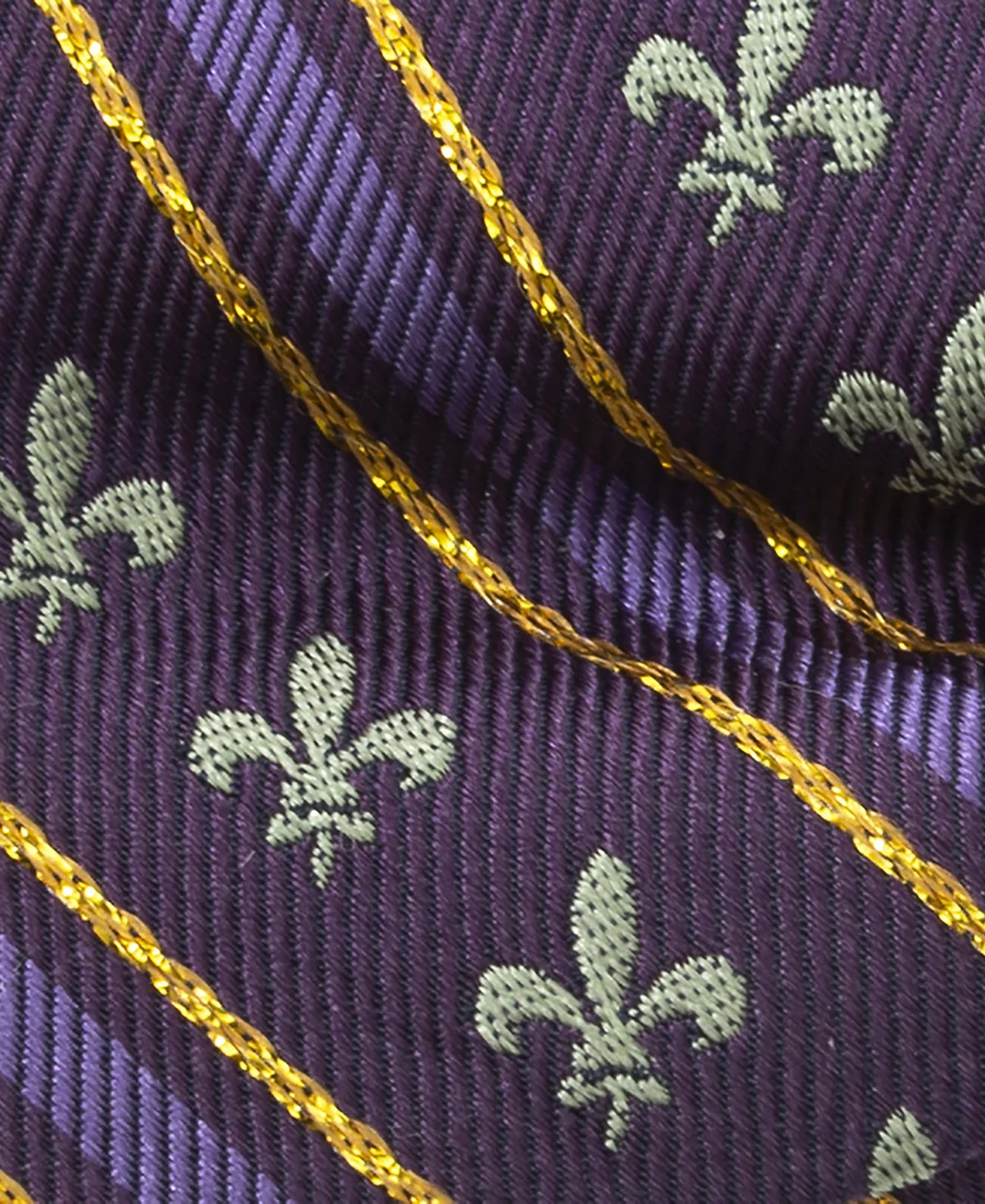 Mens Mardi Gras Stripe Bow Tie 9390₽