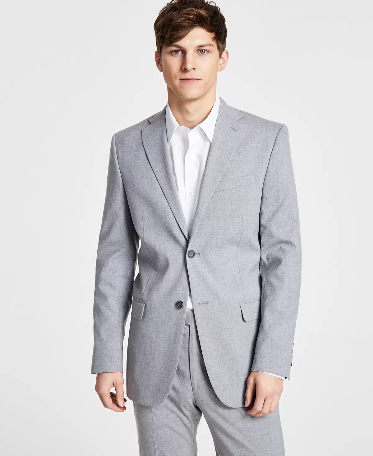 Мужской пиджак-стрейч современного покроя 13290₽