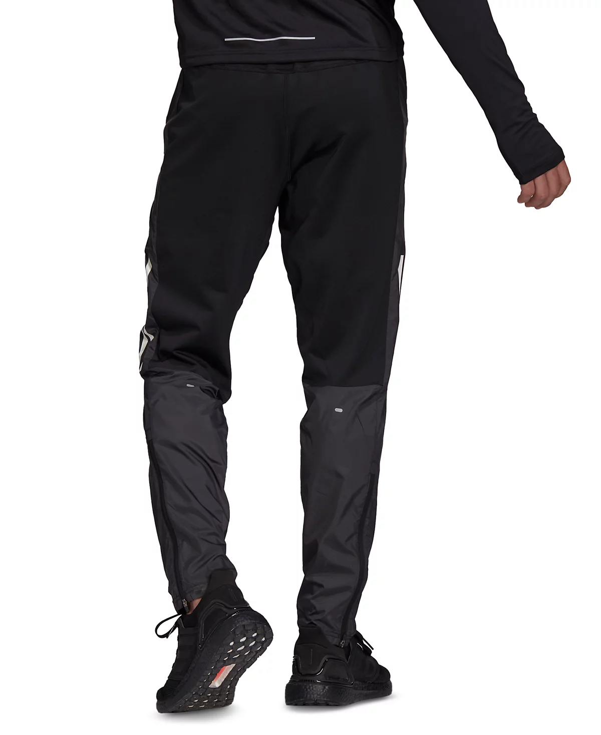 мужские тренировочные брюки adidas Own The Run Astro Regular-Fit со светоотражающими вставками из эластичной ткани
