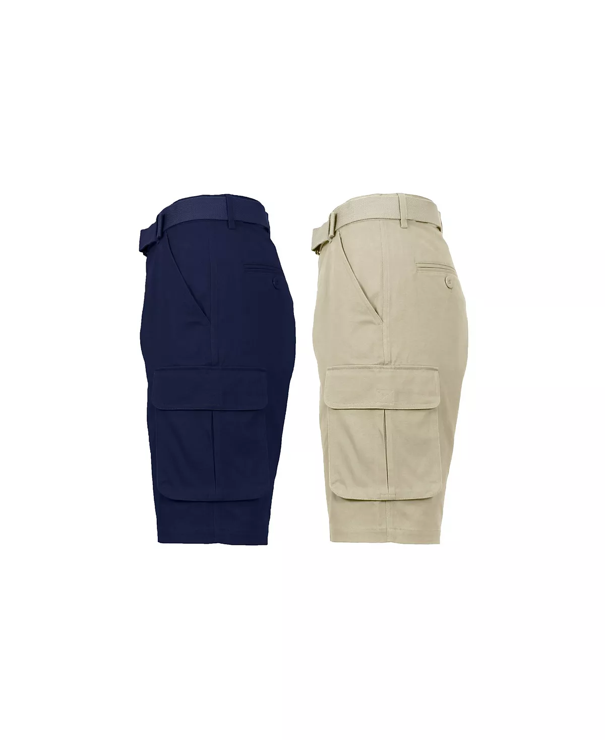 Мужские хлопчатобумажные шорты-карго с поясом спереди на плоской подошве упаковка из 2 штук 7990₽