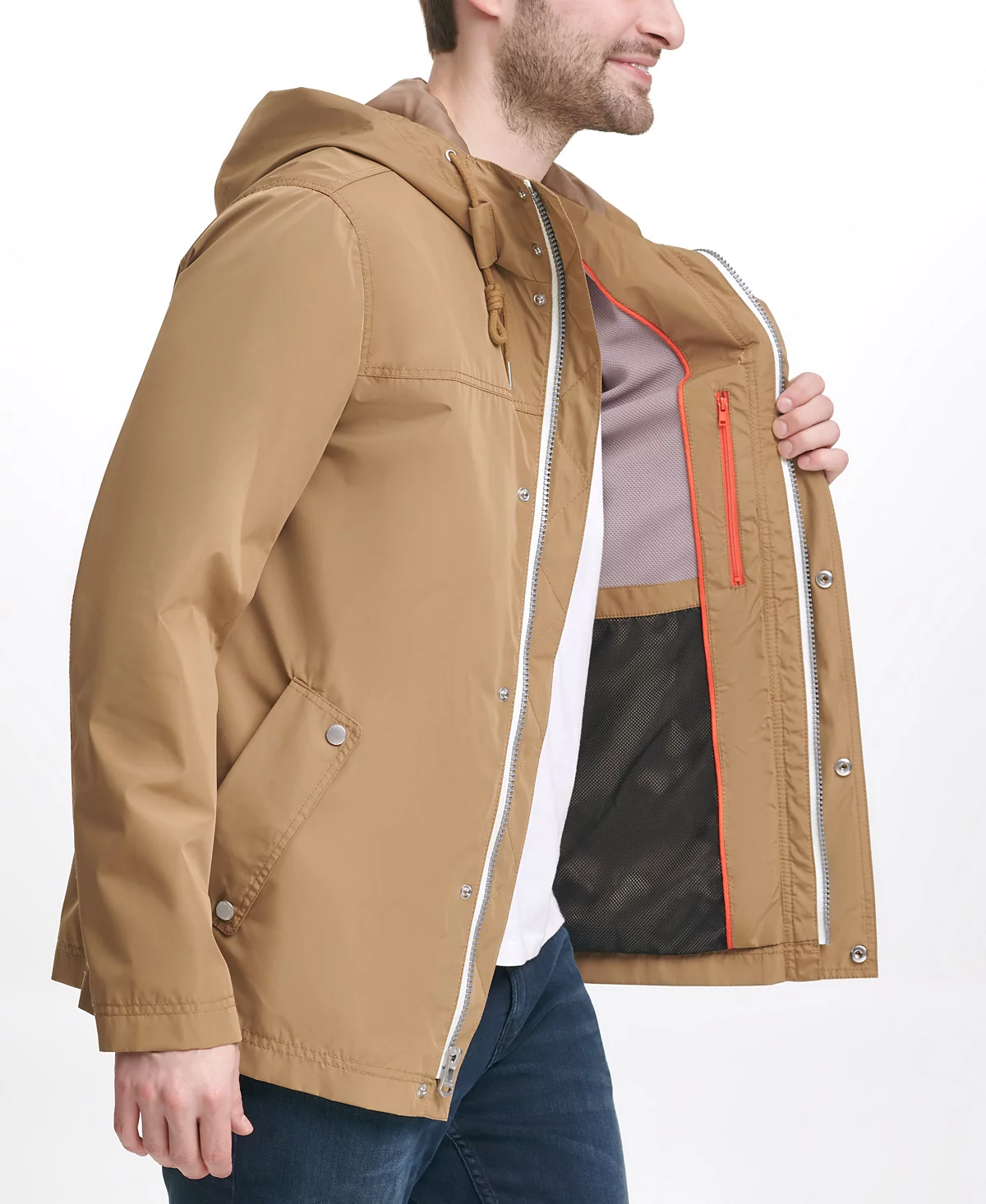 Mens Hooded Rain Jacket 22690₽