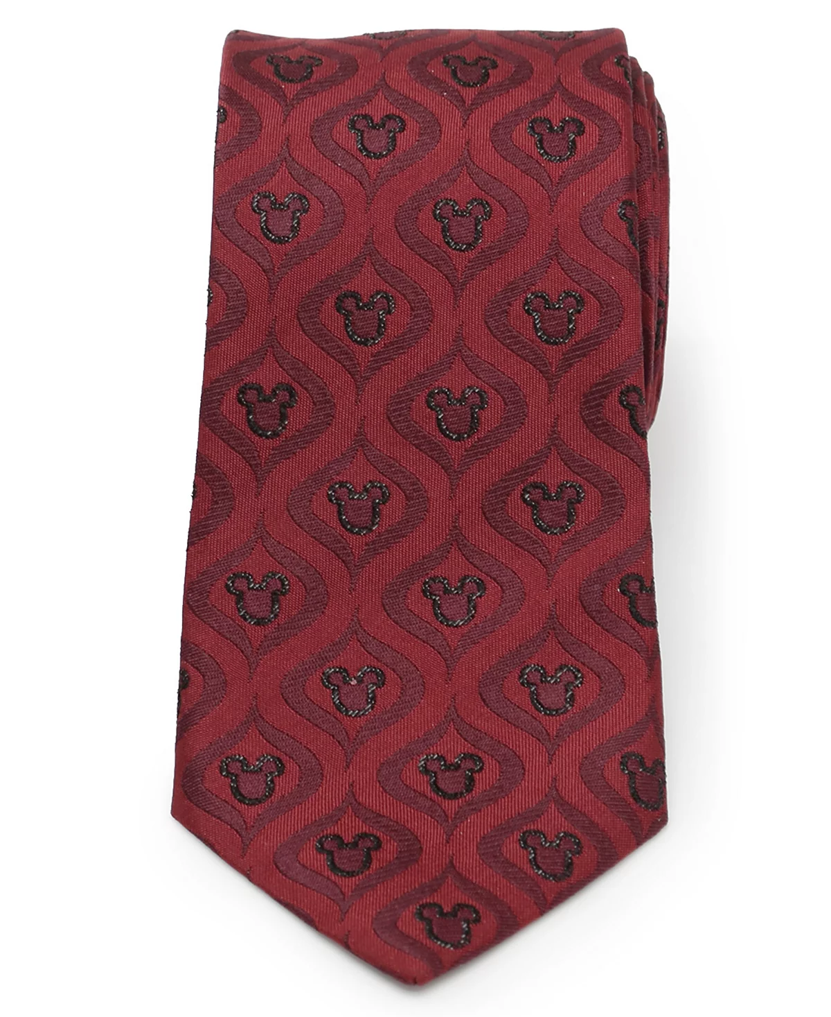 Disney Mens Mickey Mouse Holiday Metallic Silk Tie 12190₽