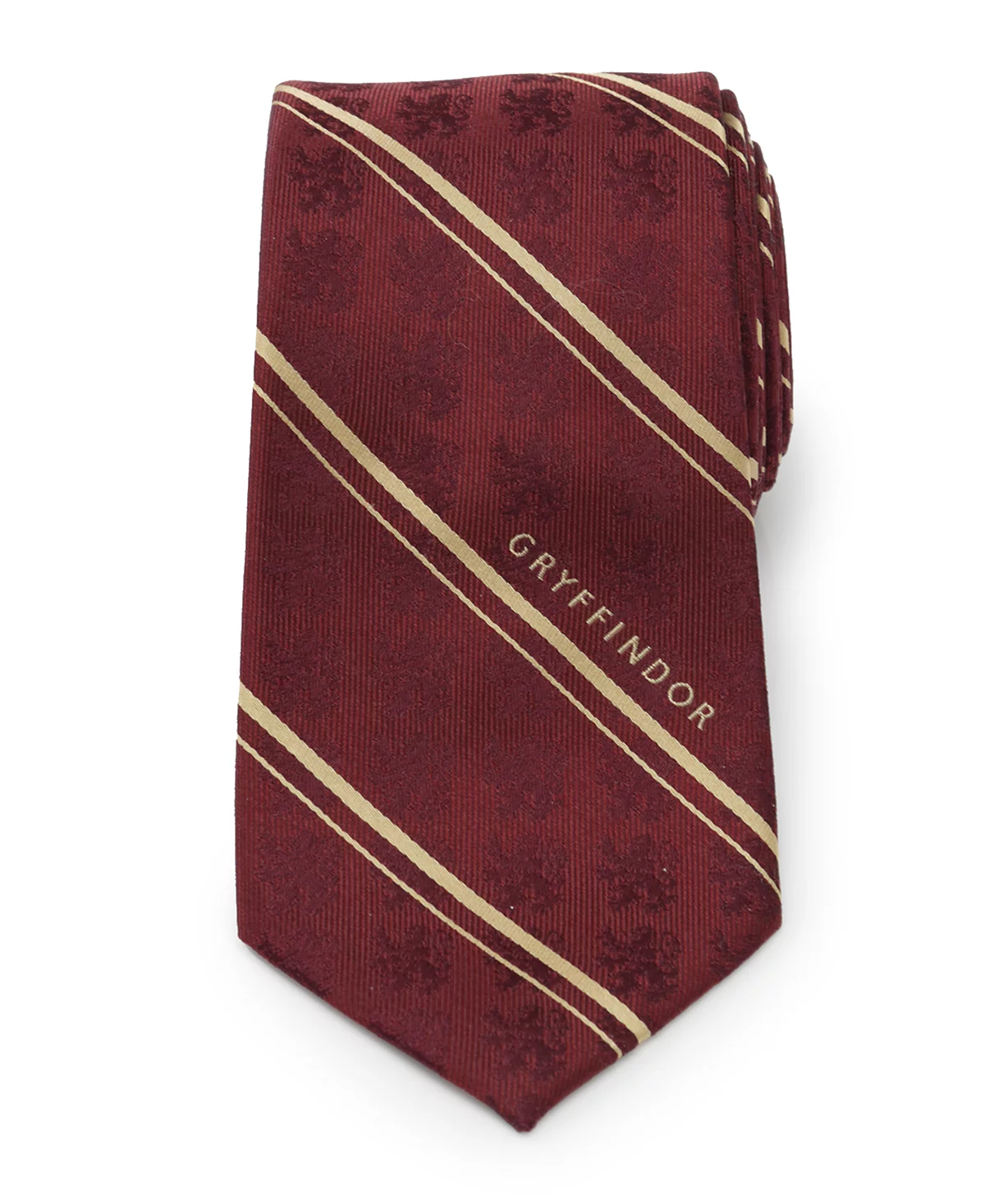 Harry Potter Mens Gryffindor Striped Silk Tie 12190₽
