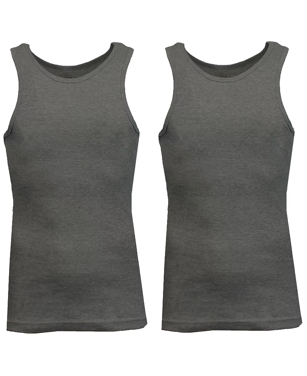 Galaxy By Harvic Mens Famous Heavyweight Ribbed Tank Top Pack of 2 3990₽