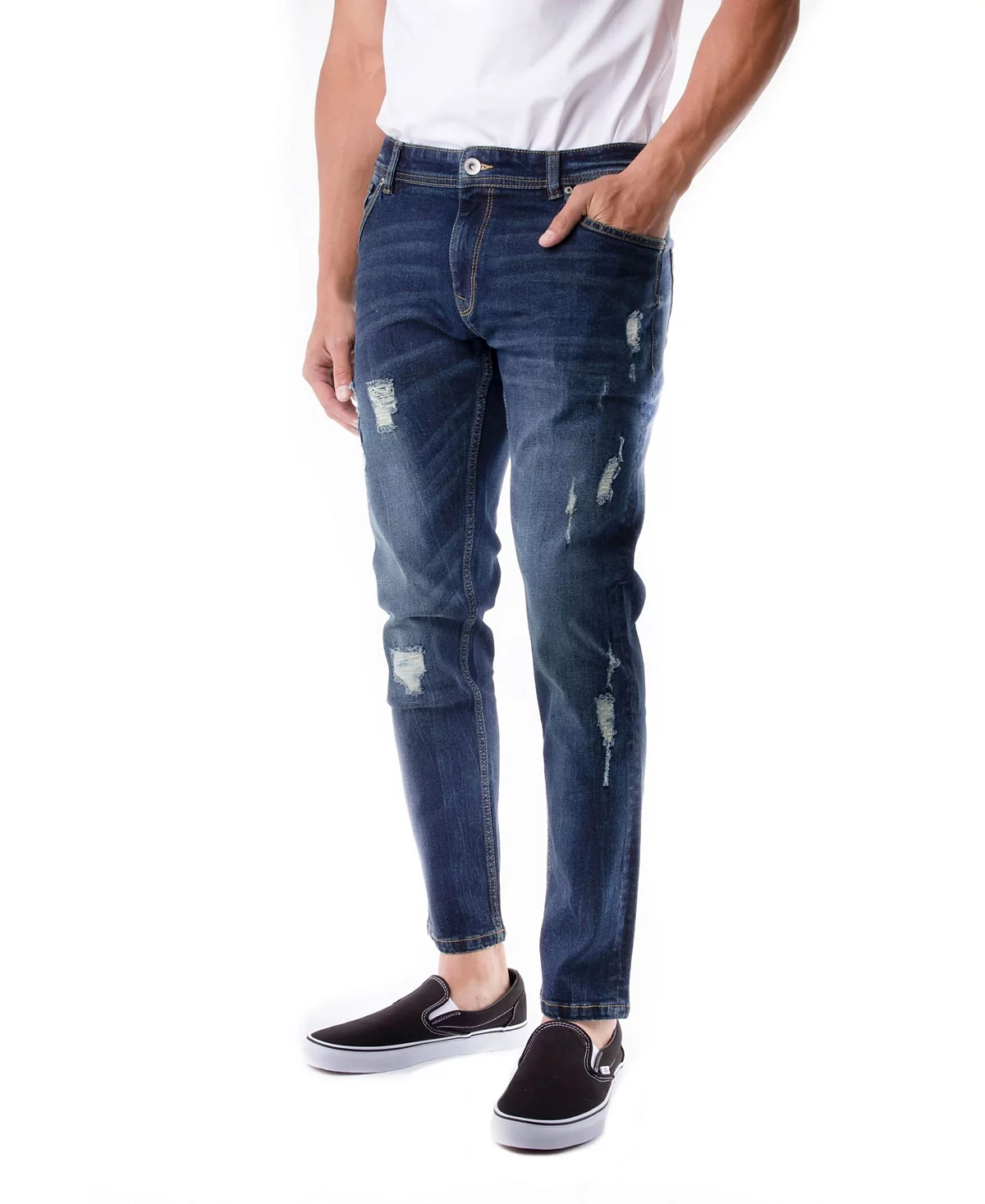 Mens Stretch 5 Pocket Skinny Jeans 15190₽