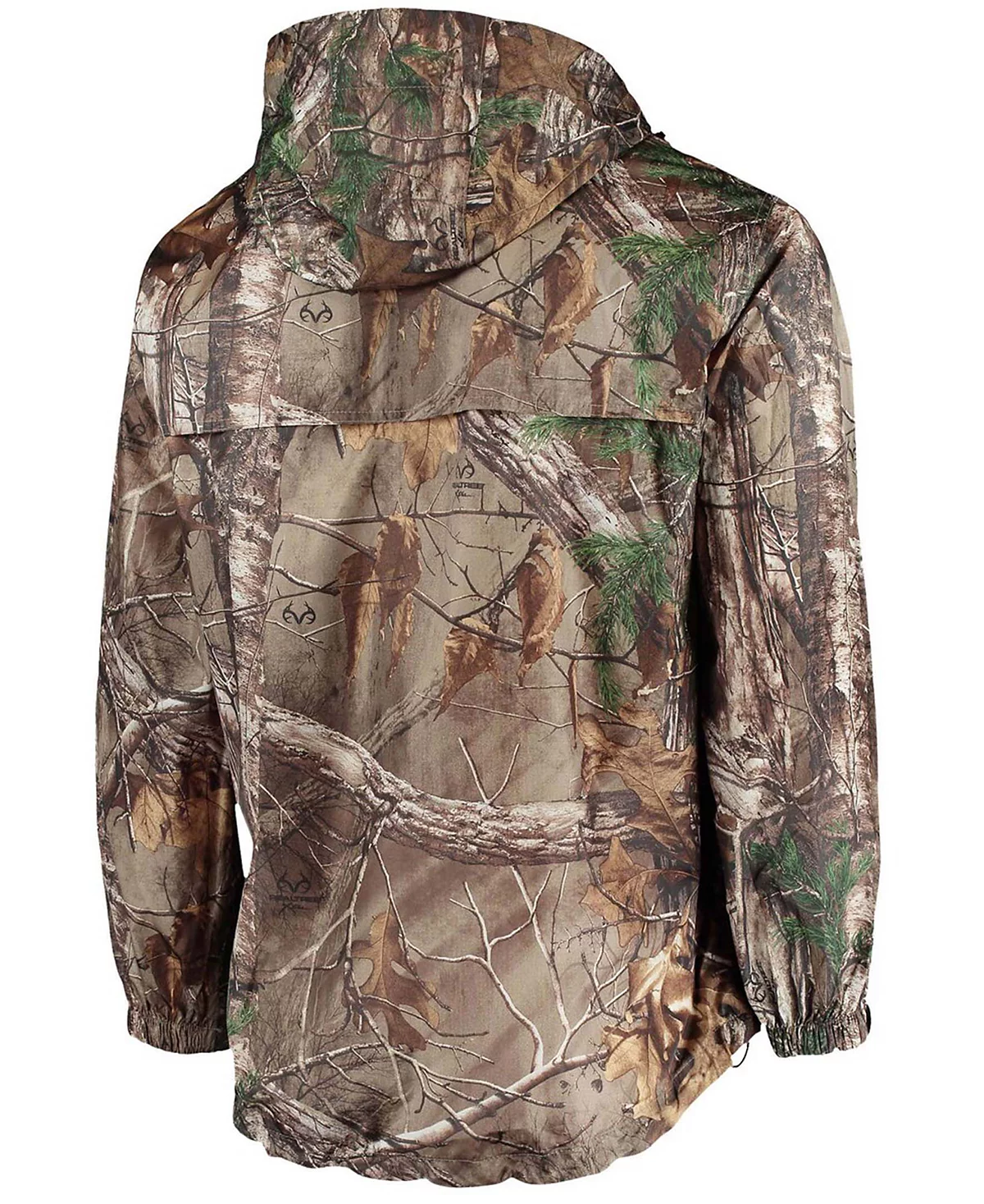 Mens Realtree Camo New York Giants Sportsman Waterproof Packable Full-Zip Jacket 11390₽