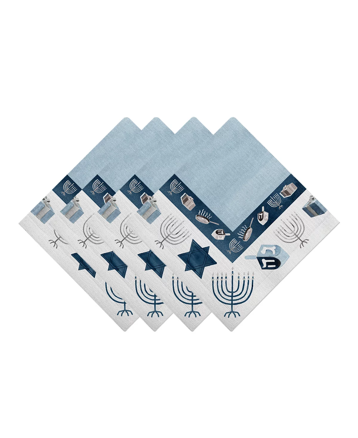 Happy Hanukkah Napkin Set 20 x 20 13890₽