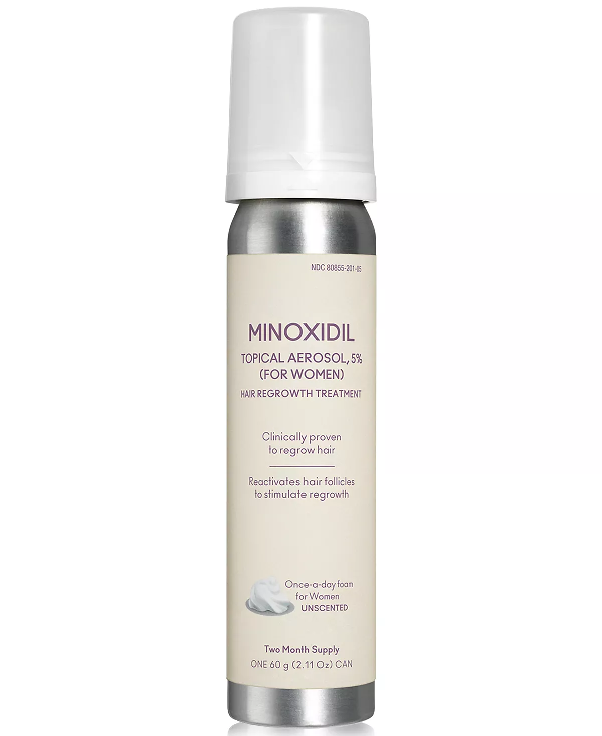 Аэрозоль миноксидила для местного применения, 5%, 2,11 унции.