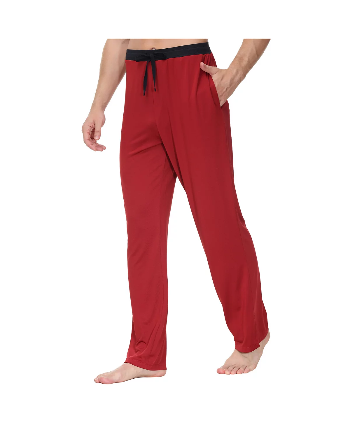 INK+IVY Moisture-Wicking Men's Contrast Waist Lounge Pants
