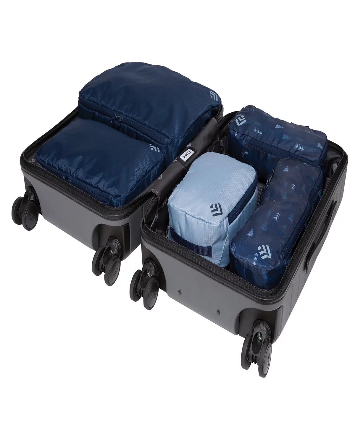 Expandable Travel Cubes, Set of 5