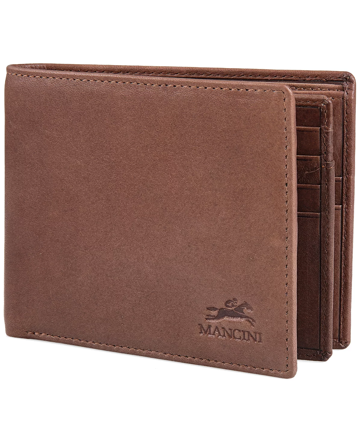 Mens Bellagio Collection Center Wing Bifold Wallet with Coin Pocket 8590₽