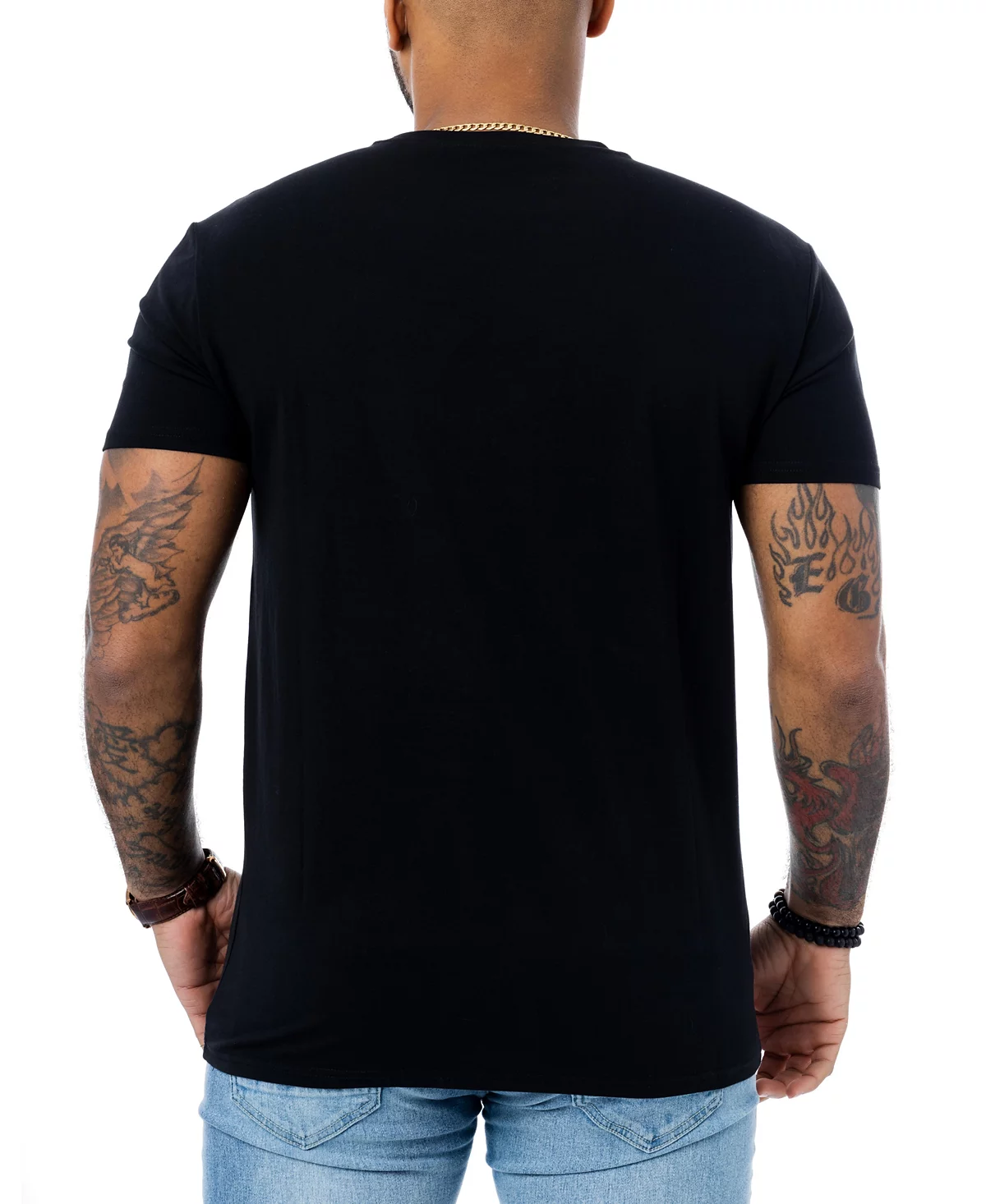 X-Ray Men's Skull Rhinestone T-shirt