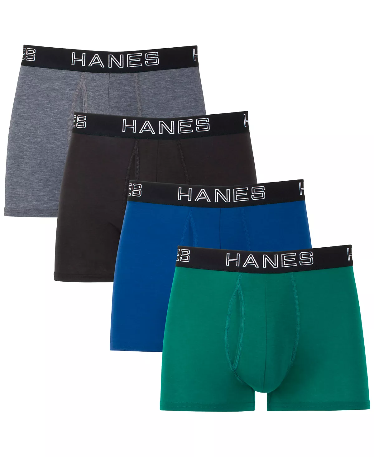  Мужские плавки-футляры 4-Pk. Плавки-футляры Ultimate ComfortFlex Fit Total Support.