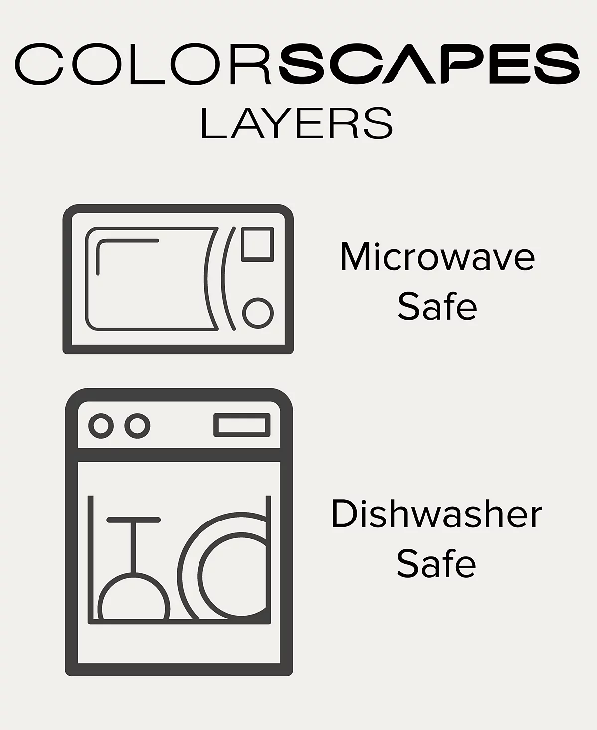 Noritake Colorscapes Layers Coupe Salad Plate Set of 4, 8.25