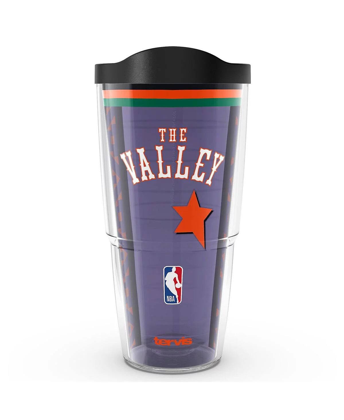 Стакан Tervis Phoenix Suns 2024/25 City Edition, 24 унции. Классический стакан
