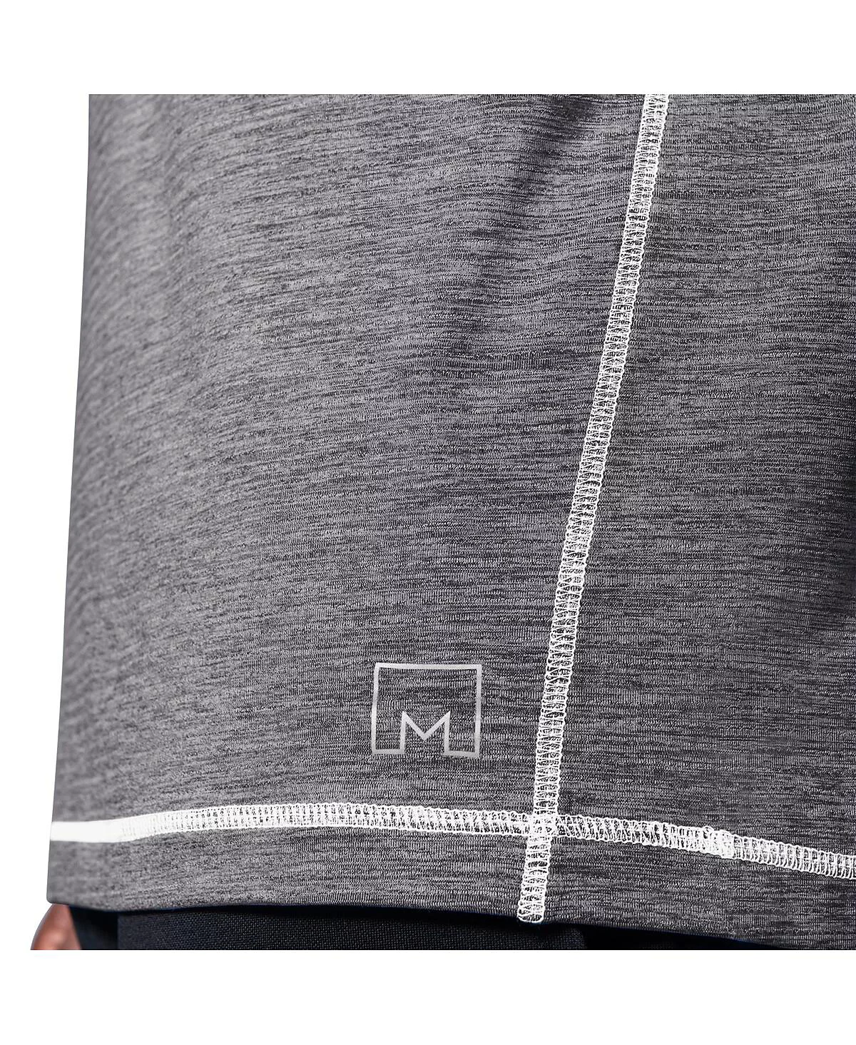 Мужская черная футболка Philadelphia Eagles Motion Space-Dye от Michael Strahan MSX by Michael Strahan