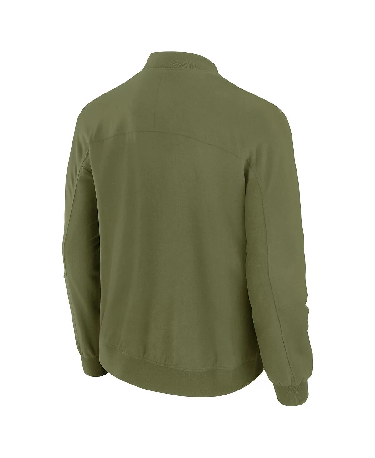 J. Palmer J. Palmer Мужская оливковая куртка Detroit Lions Lightweight Cover-4 из трехслойной ткани на молнии