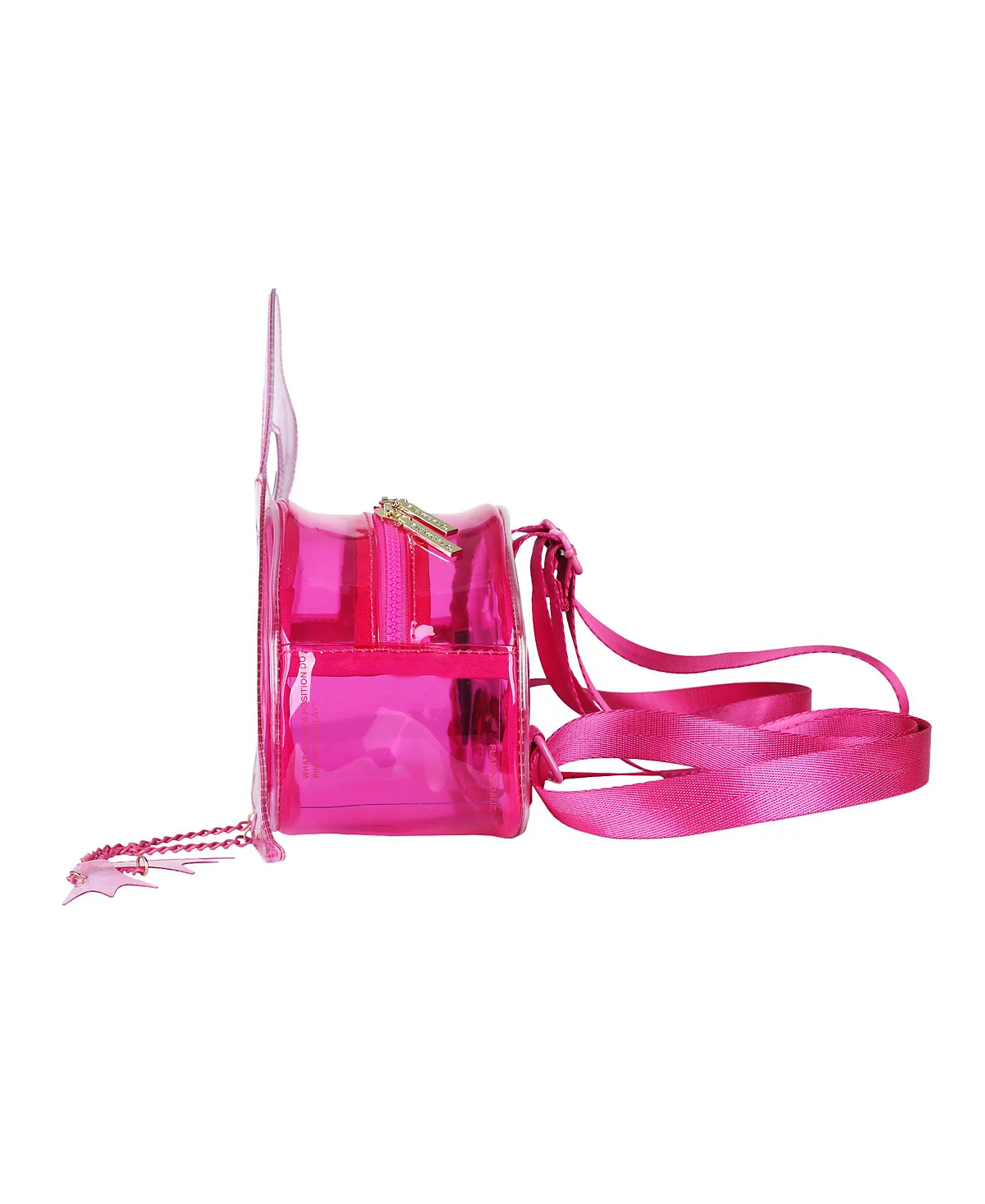 Универсальный прозрачный мини-рюкзак Bioworld Pink Flamingo с диагональю 135 дюймов 2690₽