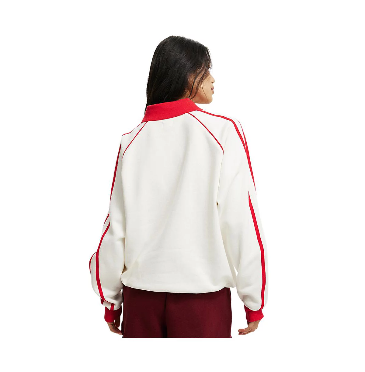 Женская спортивная толстовка поло из хлопка 11390₽