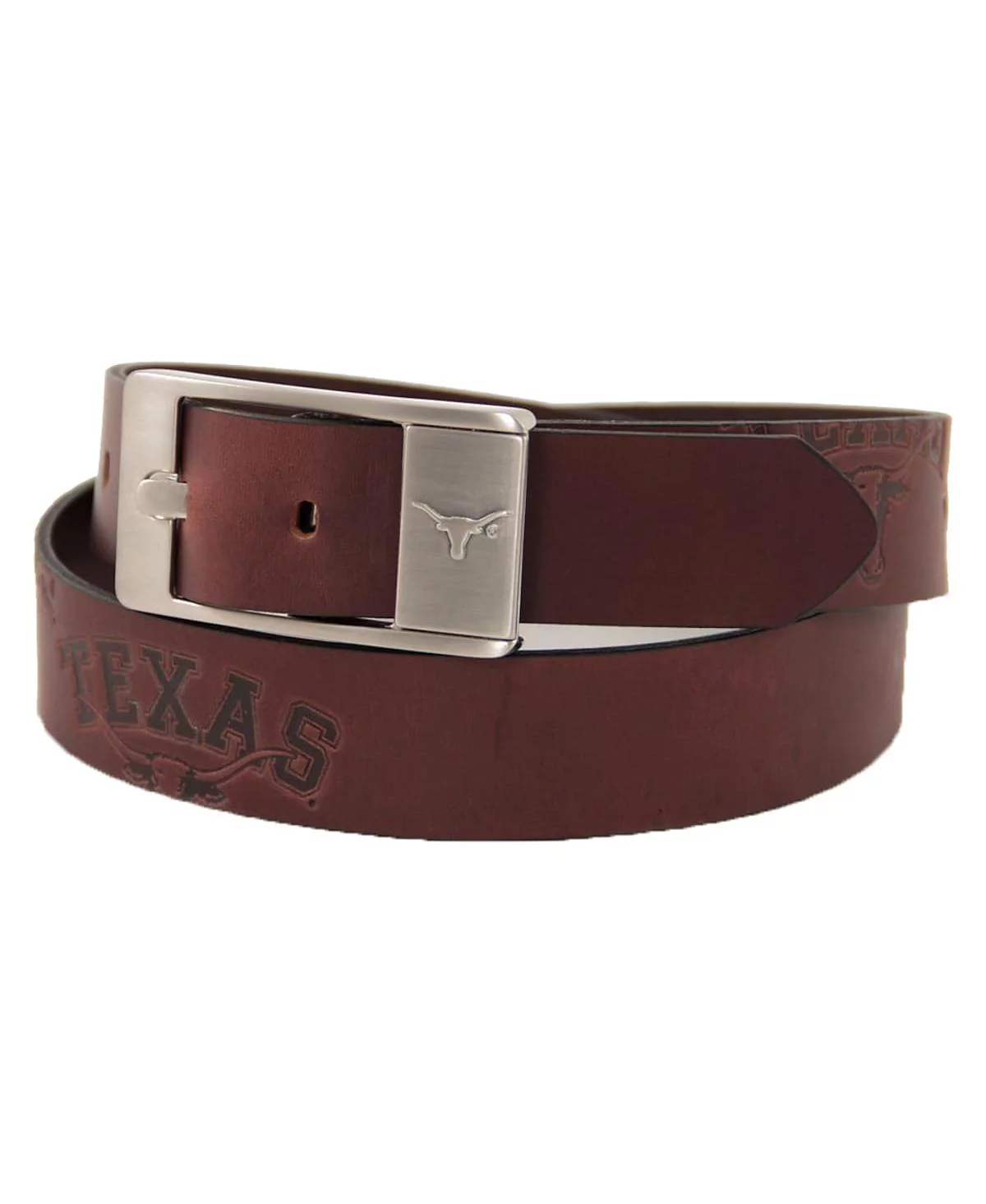 Мужской кожаный ремень Texas Longhorns Brandish - коричневый 6290₽