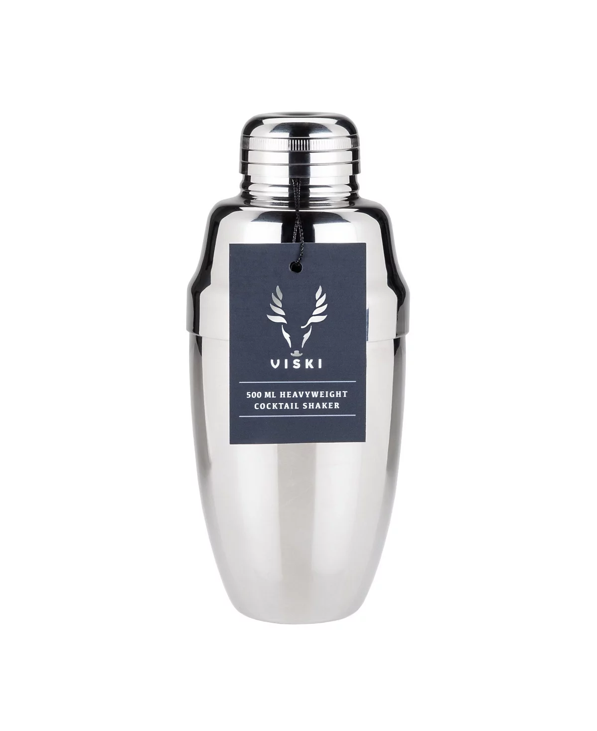 Viski Professional Heavyweight Cocktail Shaker, 17 Oz