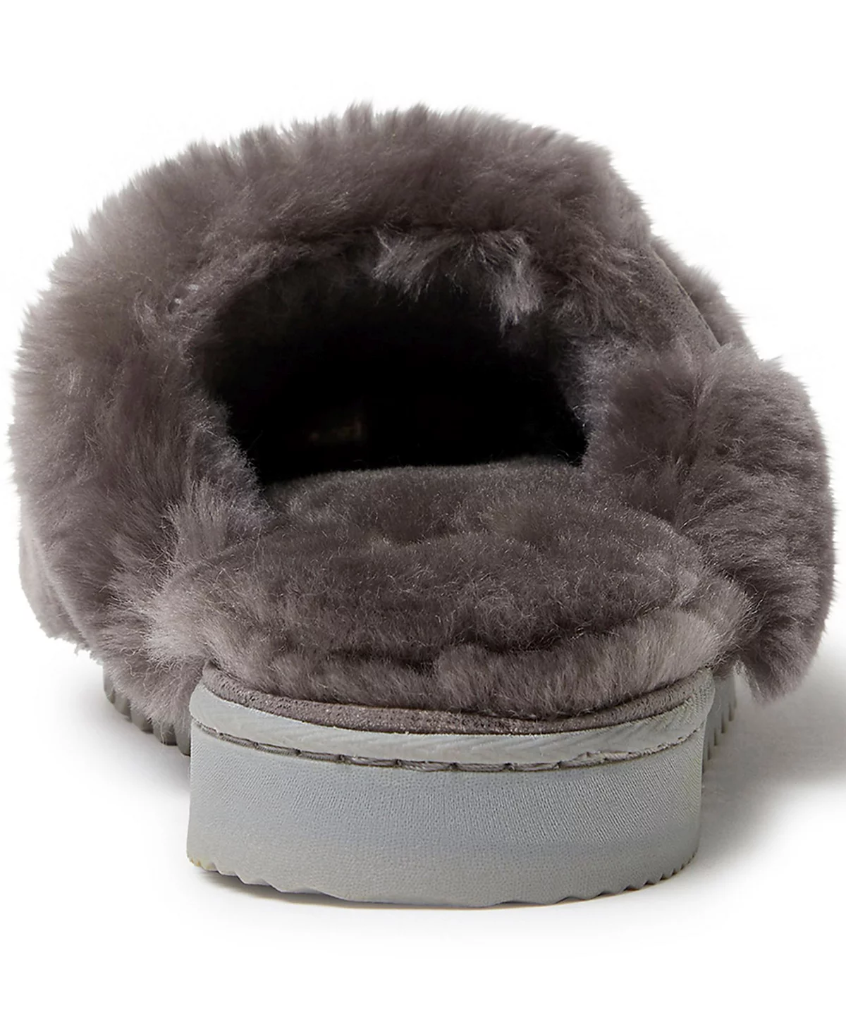 Fireside by Dearfoams Womens Cairns Genuine Shearling Fuzzy Slide Slipper 7590₽