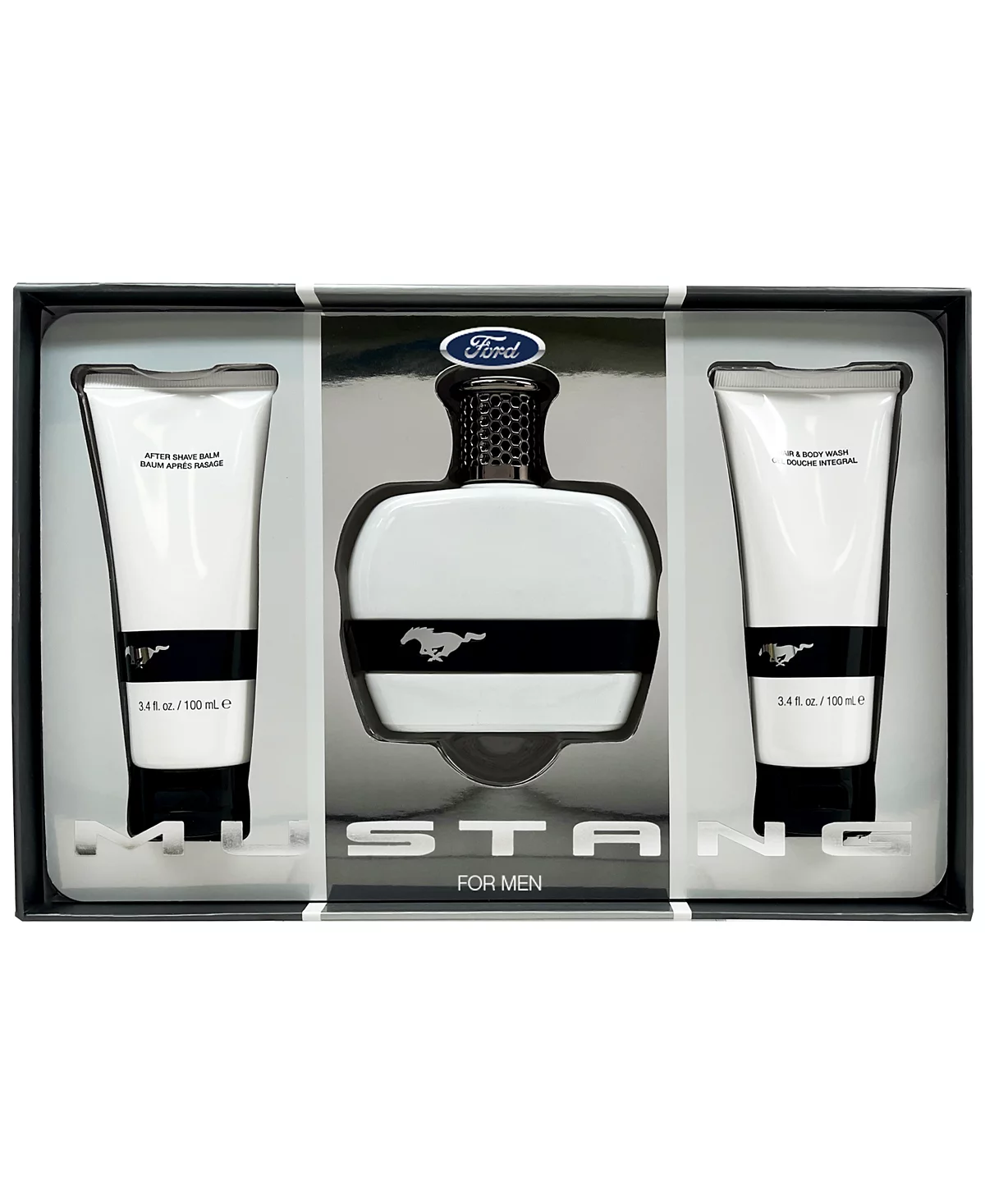 Мужские духи Mustang 3 шт Подарочный набор туалетной воды Ford Mustang White 7590₽