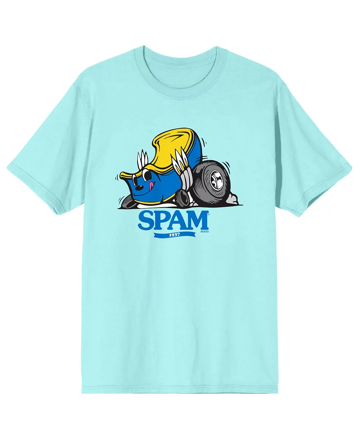 Мужская оригинальная футболка Hotrod Celadon 1937 года выпуска от Spam-XL