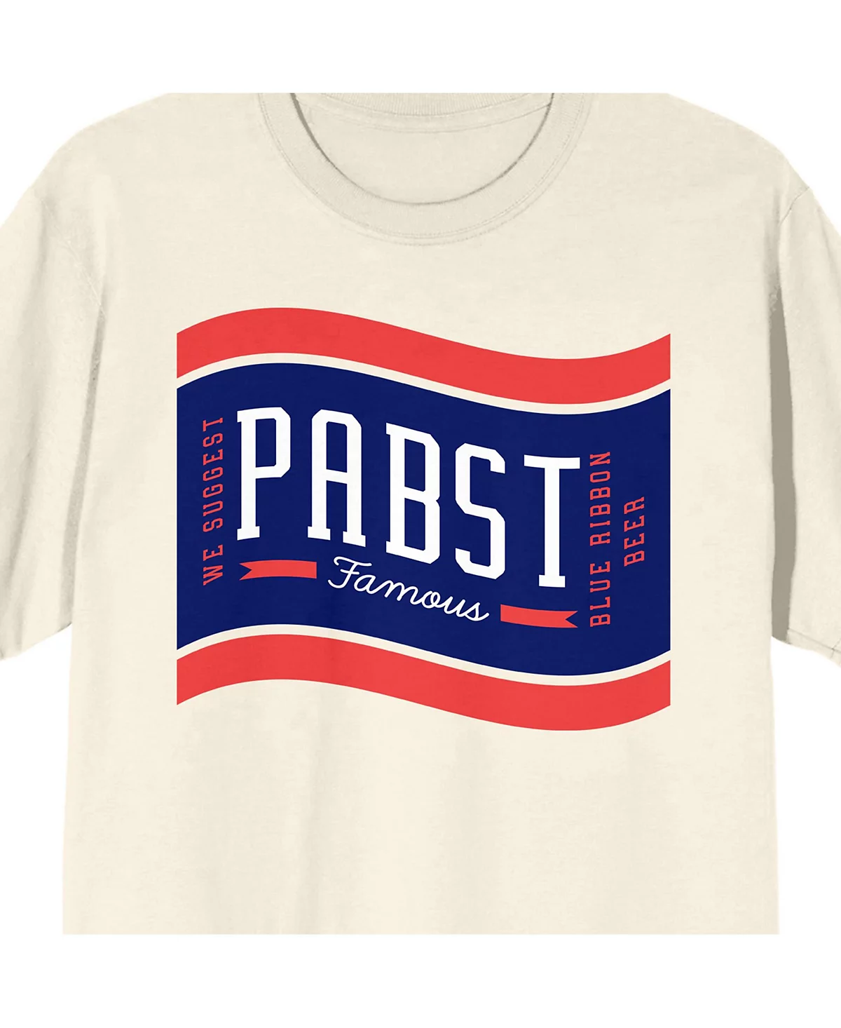 Мы предлагаем мужскую футболку Pabst Blue Ribbon... Футболка из натуральной кожи с коротким рукавом