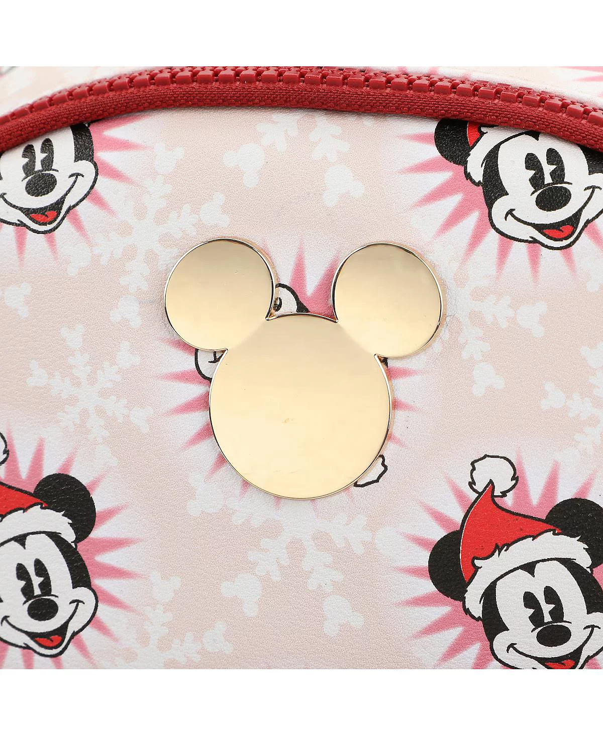 Диснеевский Микки Маус Санта Микки Белый мини-рюкзак из искусственной кожи 106 White Mini Backpack 5690₽