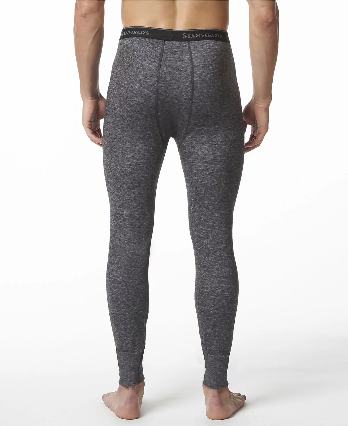Мужские 2-слойные теплые кальсоны из смеси мериносовой шерсти Stanfield's