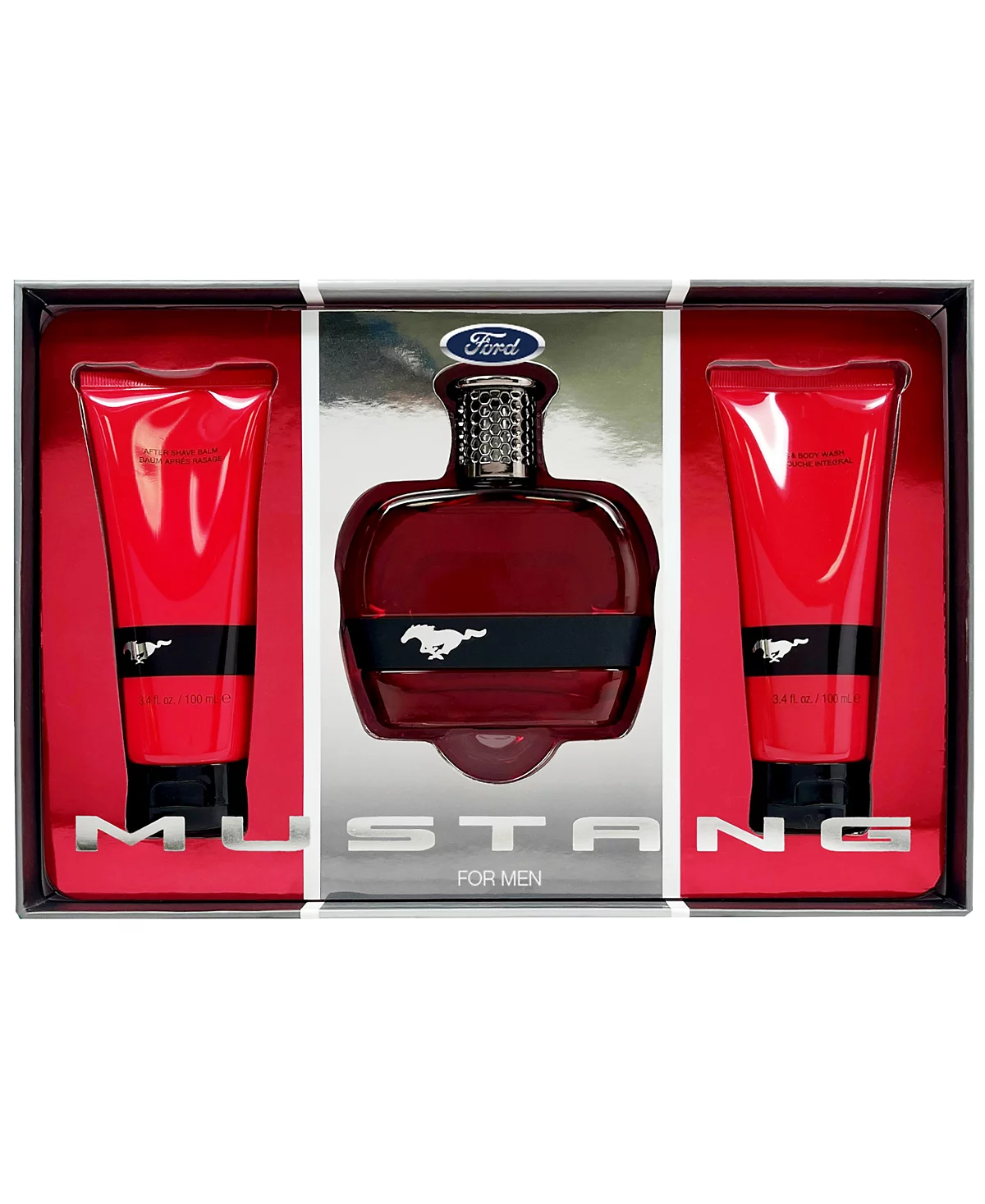 Мужские духи Mustang 3 шт Подарочный набор туалетной воды Ford Mustang Red 7590₽