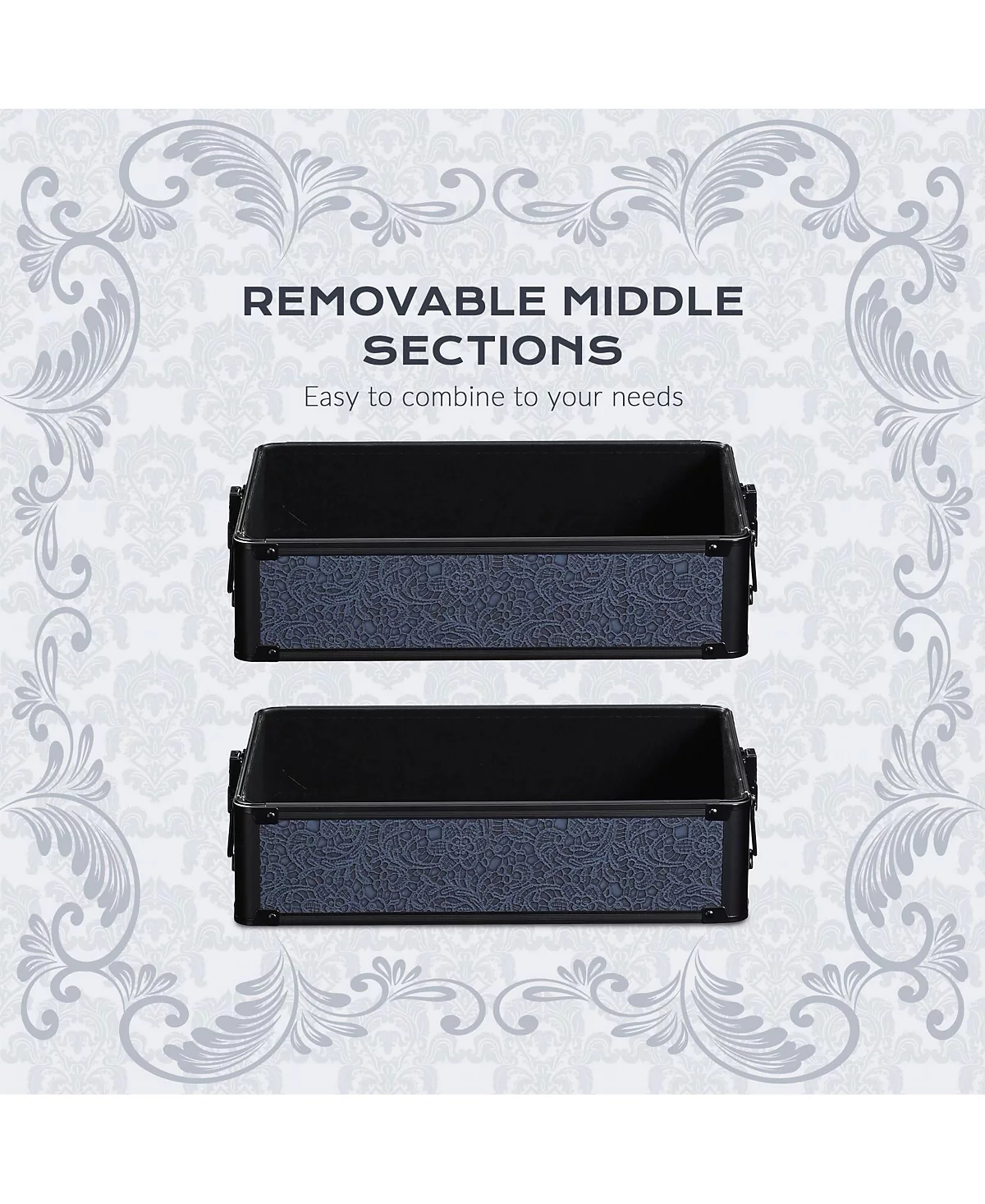 Косметичка-органайзер Byootique 4в1 на колесиках для макияжа Rococo Coral